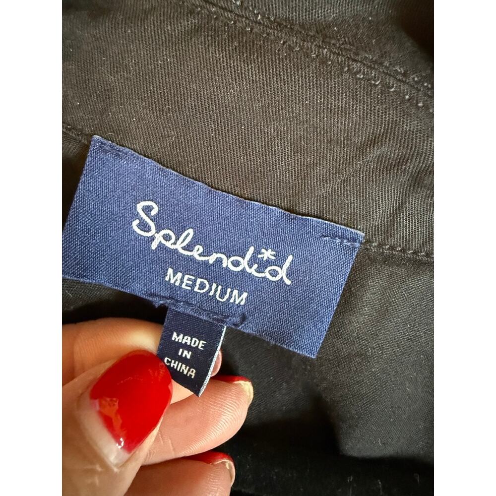 Splendid draped front utility jacket - Picture 6 of 8